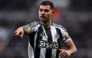 Newcastle trả giá vì hội chứng phụ thuộc vào Bruno Guimaraes