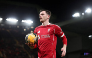 Hụt Andy Robertson là may mắn của Tottenham