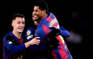 Rashford phá 'lời nguyền' sút phạt của Barca sau thời Messi