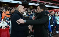 Arteta bình thản trước đòn tâm lý của Pep
