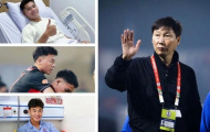 Ba cầu thủ trẻ chấn thương nặng, HLV Kim Sang-sik thấp thỏm