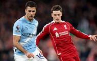 Rodri tái hiện bóng dáng Quả bóng vàng tại thánh địa Anfield