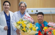 Thái Sơn báo tin vui sau ca phẫu thuật chấn thương