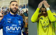 Benzema nhắn tin trêu Ronaldo về lương và cúp
