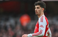 Vắng Havertz, cỗ máy Arsenal dễ lệch nhịp