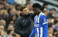 HLV Brighton giải thích lý do thay mục tiêu của MU phút 22