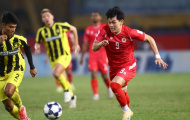 Đình Bắc khẳng định hợp với quần đùi áo số sau bàn thắng tại Cúp C2
