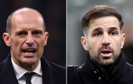 Allegri tự làm xấu mình khi gọi Fabregas là trẻ ranh