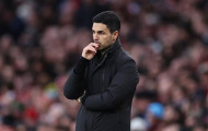 Arteta hào hứng khi Arsenal được gọi là ông vua bóng chết