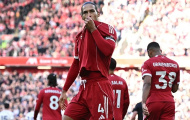 Van Dijk sắp đạt cột mốc 100 trận đá chính liên tiếp cho Liverpool