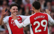 Arsenal đón Declan Rice và Kai Havertz trở lại đấu Brighton