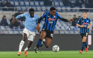 Kịch tính phút cuối, Lazio và Atalanta bất phân thắng bại