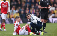 Arsenal lo sốt vó vì Trossard chấn thương tại FA Cup