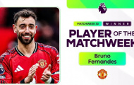Giúp MU đua top 4, Bruno ẵm danh hiệu hay nhất vòng 30