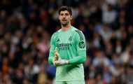 Real Madrid mất Courtois trong 6 tuần