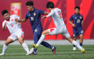 Thủng lưới sớm, U23 Việt Nam gục ngã trước U23 Thái Lan