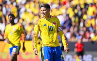 James Rodriguez phải nằm viện 72 giờ sau trận gặp Pháp