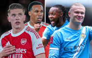 Arsenal lại rung lắc trước kịch bản cũ bị Man City lật đổ