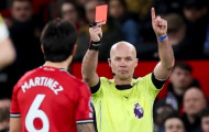 Man Utd chính thức kháng cáo thẻ đỏ của Lisandro Martinez