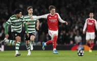 Thoát hiểm trước Sporting, Arsenal ghi tên vào bán kết C1