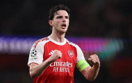 Declan Rice tuyên bố Arsenal không quan tâm đến dư luận