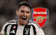 Arsenal chi 40 triệu euro hỏi mua sao đa năng của Juventus