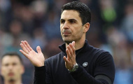 Arteta khẳng định Arsenal thua Man City vì thiếu may mắn