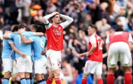 Cơn ác mộng cũ ám ảnh Arsenal khi Man City trỗi dậy