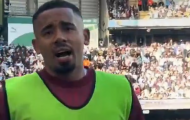 Gabriel Jesus đối đầu cổ động viên Man City ngay tại Etihad