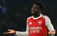 Arsenal giành điểm như đội xếp thứ 9 khi vắng Bukayo Saka