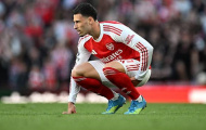 Gabriel Martinelli dính chấn thương gân kheo sau trận Newcastle