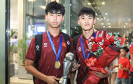 U17 VN rước cúp về nước, sẵn sàng đấu giải châu Á