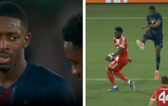 Dembele tấu hài vụ Davies chạm tay và lập cú đúp