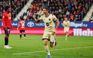 Thắng kịch tính Osasuna, Barca chạm một tay vào ngôi vương