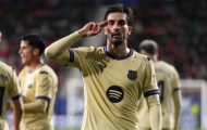 Yamal hào hứng ăn mừng bàn thắng của Ferran Torres