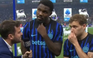 Inter vô địch Serie A, Thuram dành Scudetto tặng Nicolo Barella