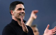 Mikel Arteta vỡ òa khi cùng Arsenal viết nên lịch sử