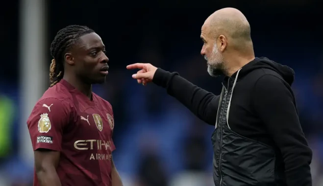 Pep Guardiola hết lời khen ngợi Doku ở giai đoạn quyết định mùa giải