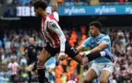 HLV Brentford bất bình với trọng tài sau trận thua đậm Man City