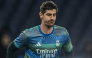 Courtois trở lại bắt chính trận El Clasico gặp Barcelona