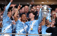 Lộ diện những sao Man City nhận huy chương FA Cup dù không thi đấu