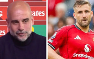 Pep bất ngờ gọi Luke Shaw là 'cầu thủ yêu thích ' sau chung kết FA Youth Cup