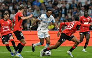 Aubameyang nổ súng, Marseille hạ Rennes 3-1