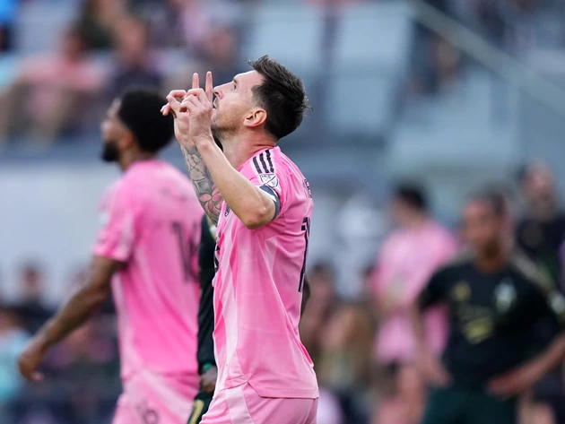 Messi ghi bàn và kiến tạo giúp Miami hạ Portland 2-0