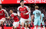 Havertz sắm vai người hùng, Arsenal tạo khoảng cách 5 điểm với Man City