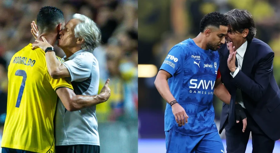 Kẻ đi người ở, tương lai trái ngược của HLV Jesus và Inzaghi tại Saudi