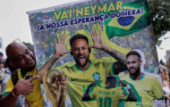 Niềm tin vào 'Hoàng tử bé' Neymar và giấc mộng vàng World Cup của Brazil