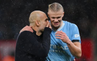Thái độ của Haaland khi Pep Guardiola chia tay Man City