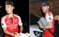 Dàn sao Arsenal náo loạn hộp đêm London sau khi nâng cúp