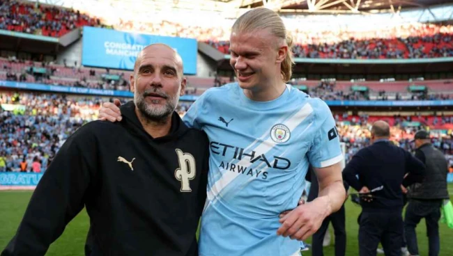 Haaland cam kết đưa Man City tiến lên sau kỷ nguyên Pep